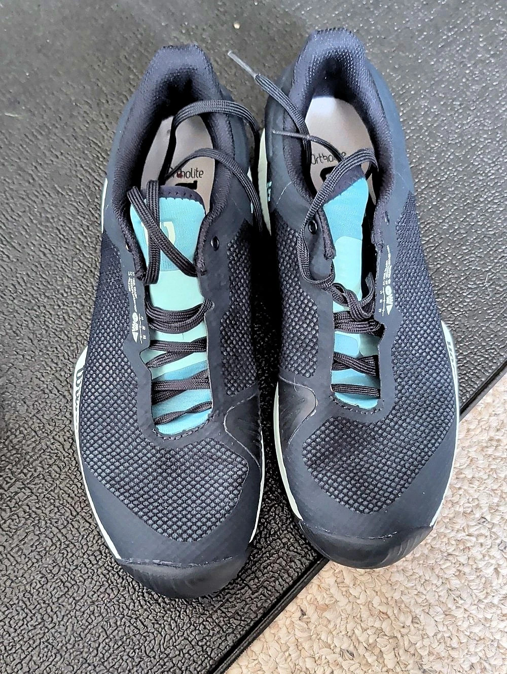 Wilson Kaos Swift Women's Tennis Shoes Black & Blue US 9.5